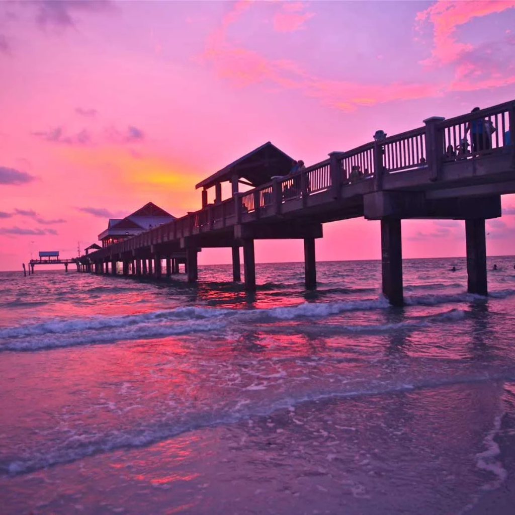 Pink Sand Clearwater Beach Florida