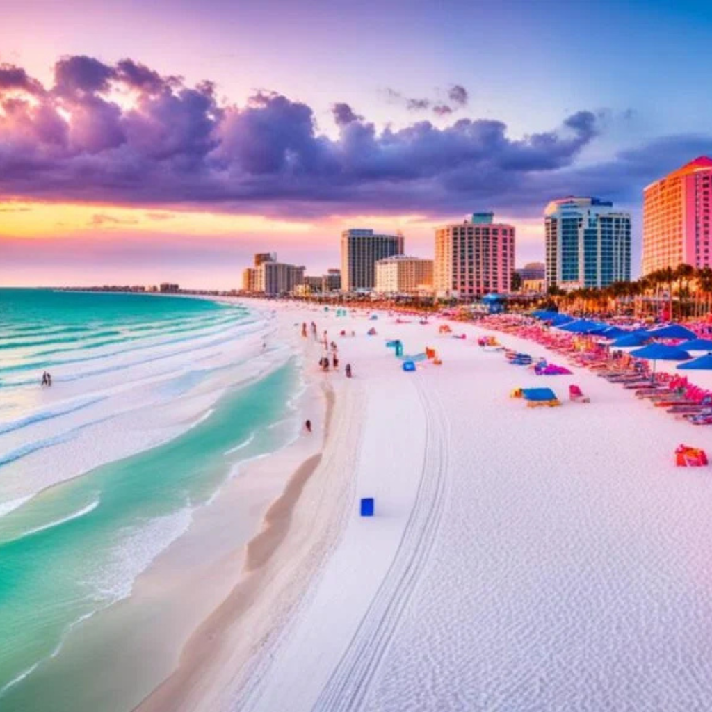 Pink Sand Clearwater Beach Florida